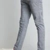 Threadbare 'Azzurro' Luxe Check Chino Trousers With Stretch -Joe Browns Store m7625914254696 grey xl