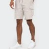 Threadbare Linen Blend 'Swansea' Pull On Cargo Shorts -Joe Browns Store m7625914769718 stone xl