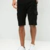 Threadbare Cotton 'Bute' Cargo Shorts -Joe Browns Store m7625914813176 black xl