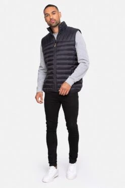 Threadbare 'Gleneagles' Lightweight Padded Gilet -Joe Browns Store m7625914817730 black xl 2