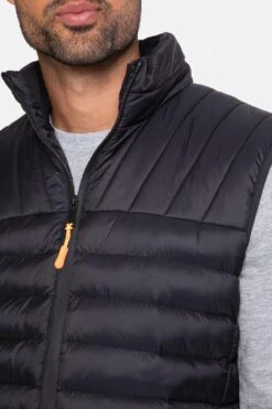 Threadbare 'Gleneagles' Lightweight Padded Gilet -Joe Browns Store m7625914817730 black xl 3