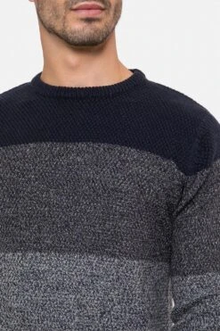 Threadbare 'Aeron' Crew Neck Jumper 9 Threadbare 'Aeron' Crew Neck Jumper -Joe Browns Store m7625914832351 navy xl 3