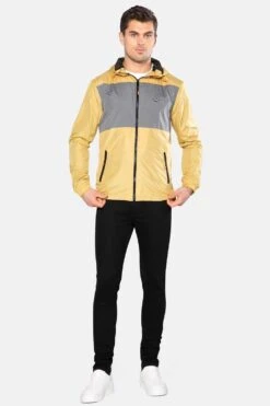 Threadbare 'Walker' Lightweight Hooded Jacket -Joe Browns Store m7625914891525 camel xl 2