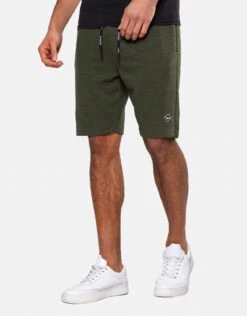 Threadbare 'Ottoman' Ribbed Fleece Shorts