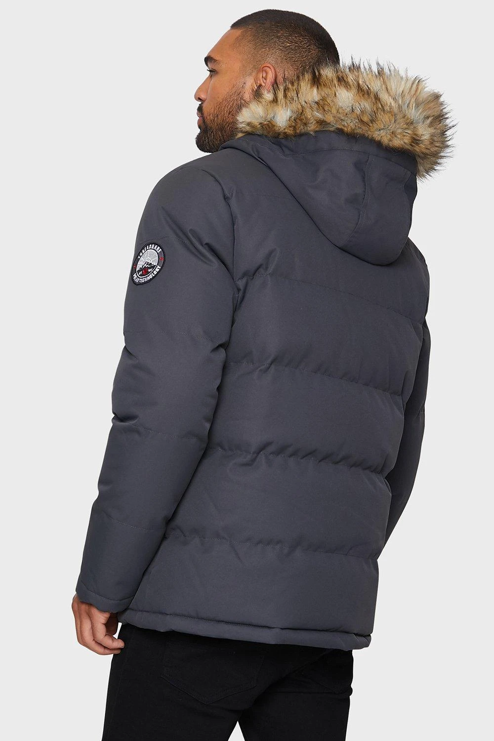 Threadbare 'Arnwood' Padded Jacket 4 Threadbare 'Arnwood' Padded Jacket - Image 2
