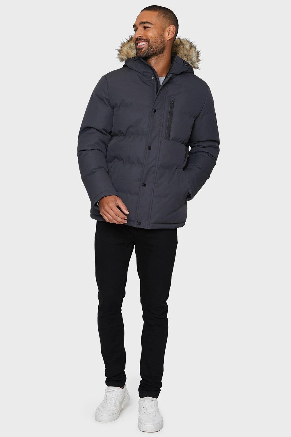 Threadbare 'Arnwood' Padded Jacket 5 Threadbare 'Arnwood' Padded Jacket - Image 3