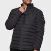 Threadbare 'Craven' Lightweight Padded Jacket -Joe Browns Store m7625914989703 black xl