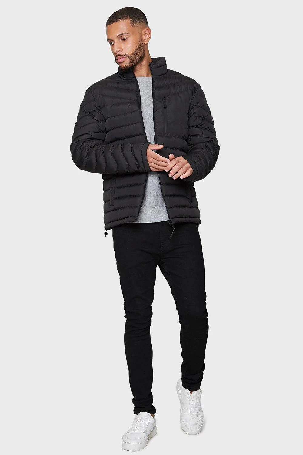Threadbare 'Craven' Lightweight Padded Jacket 5 Threadbare 'Craven' Lightweight Padded Jacket - Image 3