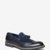 'Ballard' Premium Leather Loafers -Joe Browns Store m7625936257422 navy xl