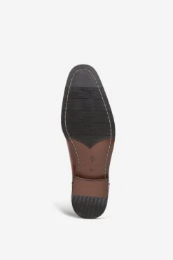 'Hamilton' Premium Leather Oxford Shoes -Joe Browns Store m7625937977947 burgundy xl 3