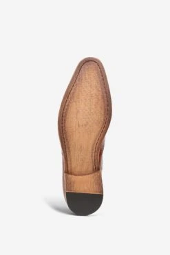 'Watergate' Tan Premium Leather & Suede Brogues -Joe Browns Store m7625941280941 tan xl 3