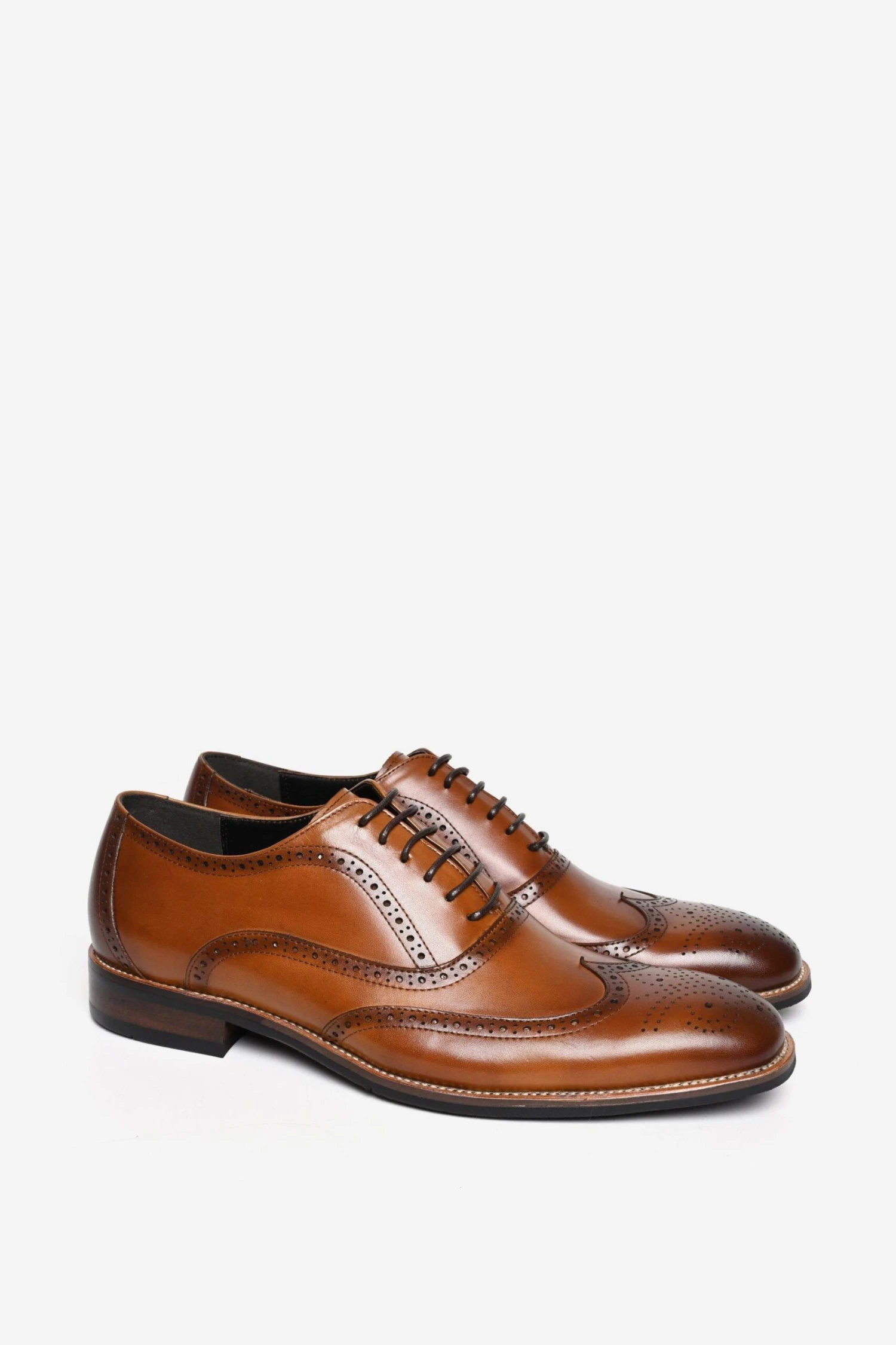 'Cromwell' Premium Leather Oxford Brogue Shoe 4 'Cromwell' Premium Leather Oxford Brogue Shoe - Image 2