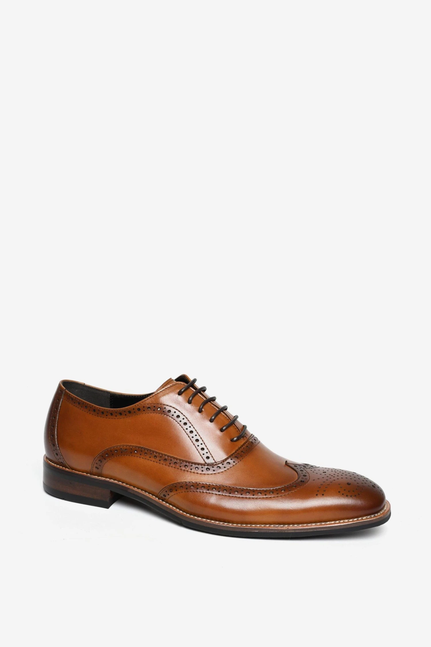 'Cromwell' Premium Leather Oxford Brogue Shoe 5 'Cromwell' Premium Leather Oxford Brogue Shoe - Image 3