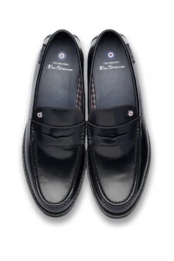 Ben Sherman Fulford Leather Snaffle Loafer 7 Ben Sherman Fulford Leather Snaffle Loafer -Joe Browns Store xdd06683 black xl 2