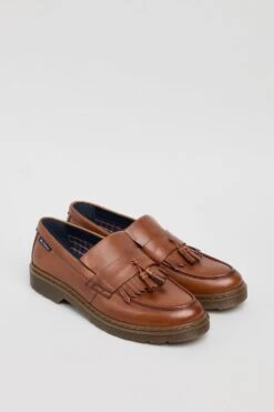 Ben Sherman Dudley Leather Chunky Tassel Loafer