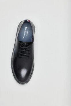 Ben Sherman Dave Leather Chunky Derby -Joe Browns Store xdd07394 black xl 3